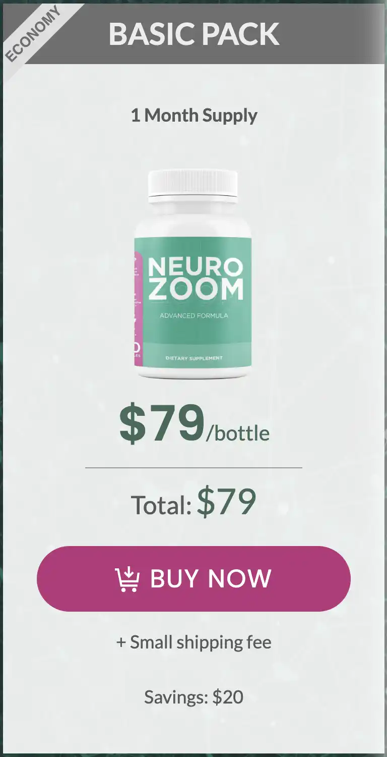 Neurozoom - 1 Bottle